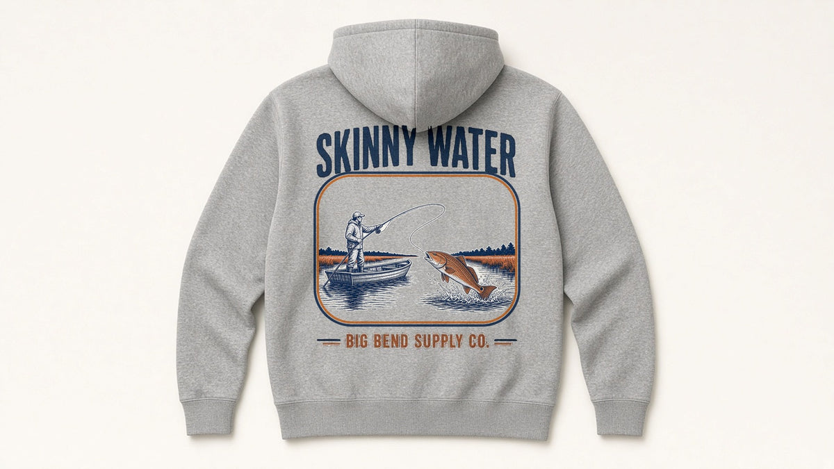 Skinny Water hoodie, concept mockup